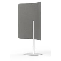 【送料込】ルベリエパーテーションラウンド 張込タイプ ファブリック カラー:グレー系 VCP279HTXX パスカルGR【メーカー直送/軒先渡し】