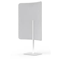 【送料込】ルベリエパーテーションラウンド 張込タイプ ファブリック カラー:ライトグレー系 VCP279HTXX パスカルLGR【メーカー直送/軒先渡し】