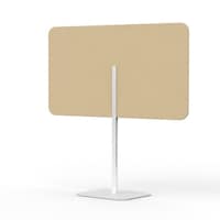 【送料込】ルベリエパーテーションヨコ 張込タイプ ビニールレザー(アンティーク調) カラー:ライトベージュ系 VCP281HTXX BAー02【メーカー直送/軒先渡し】