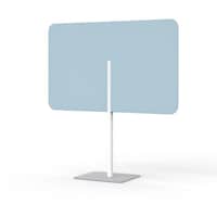 【送料込】ルベリエパーテーションヨコ 張込タイプ ファブリック カラー:ライトブルー系 VCP281HTXX パスカルB【メーカー直送/軒先渡し】