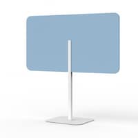 【送料込】ルベリエパーテーションヨコ 張込タイプ ビニールレザー(デニム調) カラー:ライトブルー系 VCP281HTXX DEー01【メーカー直送/軒先渡し】