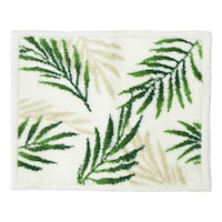 バスマット 乾度良好 パームリーフ 48×60cm×2