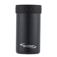 瓶ビールホルダー 633ml用 クールストレージ 瓶ビール 保冷 瓶ビールクーラー ステンレス 真空断熱構造 ブラック