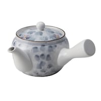 急須 370ml 墨小花 茶こし付き ティーポット×2