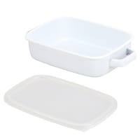 グラタン皿 18cm 浅型 ホーロー ブランキッチン