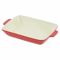 グラタン皿 26cm 長方形 陶磁器