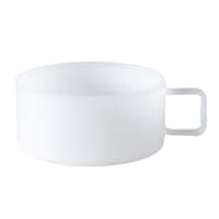 スープカップ 390ml FUFU フフ 耐熱ガラス ホワイト