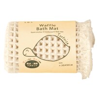 バスマット トータス2 35×50cm アイボリー