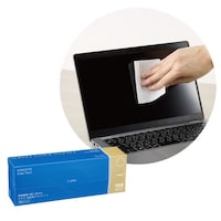 ヒビフル 微細繊維で軽く拭けるガラス・液晶用ドライシート Mサイズ 1箱(100枚入) KOKUYO HibiFull