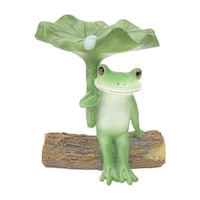 �R�|�[�@�n�X�̗t�ŉJ�h�肷��J�G���@�J�G���@�u��