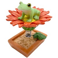 �R�|�[�@�����@�K�[�x���̏�Ł@�J�G���@�u��