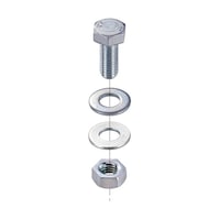 �q�u���b�N�����{���g�E�i�b�g�@�P�܁i�Q�O