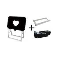 �|�b�v���X�^���h�ŔV���G�b�g�@�U�O�~�S�T�Жʃu���b�N�@�����ˌ`�i�n�[�g�j�@�E�G�C�g�A�[���E���^���N�Z�b�g�@�o�o�r�j�r�k�U�O�w�S�T�j�|�h�h�m�|�R�r�d�@�P��