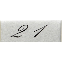 ���@�e�[�u���i���o�[�@�Q�P�@�A���~