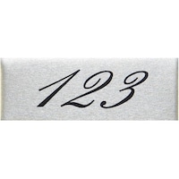 ���@�e�[�u���i���o�[�@�P�Q�R�@�A���~