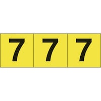 数字ステッカー 30×30 「7」