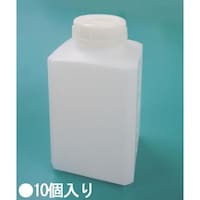 角型広口ポリ容器90x90x172mm/1L