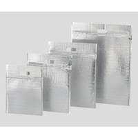 チャック付保冷・保温袋(ミナクールパック(R)) ジップ付平袋M 100枚入 2−8691−02 1箱(100枚入)