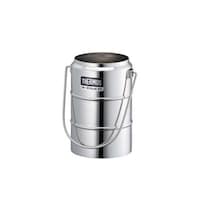 ステンレス製デュワー瓶(2重構造) 栓なし D−1001W デュワー瓶・デュワーフラスコ 容器 1個