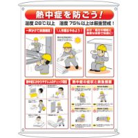 スーパーセール 50%(福袋 ユニット 熱中症予防対策集合標識|カウネット 研究室用品