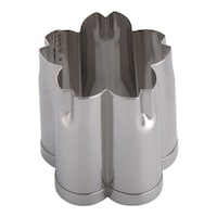 SA18−8手造り業務用抜型 フカ桜 特大(E) 特大 (E) 1個 BNKA501