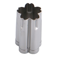 SA18−8手造り業務用抜型 フカ桜 小 (B) 小 (B) 1個 BNKA504