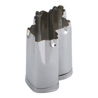 SA18−8手造り業務用抜型 菊の葉 大 (D) 大 (D) 1個 BNKD102