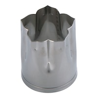 SA18−8手造り業務用抜型 桔梗 特大(E) 特大 (E) 1個 BNKD401