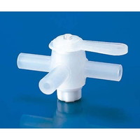 フロン工業 PFA3方バルブ 8φ F-2006-002 1個 フロン工業 PFA3方バルブ 8φ F-2006-002 1個