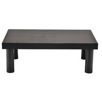 木製 システム ディスプレイスタンド ハイタイプ ダークブラウン 1563920 バンケット用品 1個