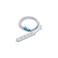 横形OA用抜け止め接地タップ4コ口 MR7904NT3 OAタップ 1個