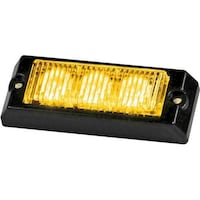 LED警告灯 ユニットライト(黄) 単体3連×1段