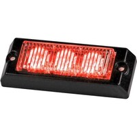 LED警告灯 ユニットライト(赤) 単体3連×1段