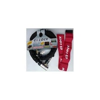 ジョイントワイヤー錠 ブラック GS5−1200