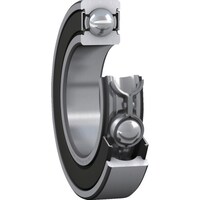 SKF 単列深溝玉軸受 軸受両端接触シール 内径30mmX外径47mmX幅9mm3886359