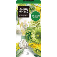 小林製薬 サワデー香るスティック 日比谷花壇セレクト 芳香剤 部屋用 イングリッシュガーデン 本体 ７０ｍｌ ルームフレグランス カウネット