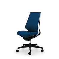 デュオラ クッション オフィスチェア 布張りタイプ 肘置きなし 脚強化ナイロン メーカー直送 1脚 CR−G3100E6KZT6−VN