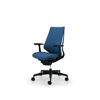 デュオラ クッション オフィスチェア 布張りタイプ 肘置きあり 脚強化ナイロン メーカー直送 1脚 CR−G3101E6KZT4−WN