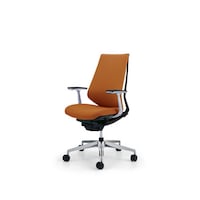 デュオラ クッション オフィスチェア 布張りタイプ 肘置きあり 脚アルミダイカスト(磨き仕上げ) メーカー直送 1脚 CR−GA3141E6KZY4−WN