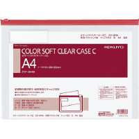 コクヨ カラーソフトクリヤーケースＣ Ｓ型軟質 Ａ４ 緑 クケ