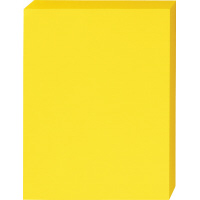 カウネット カラー用紙（厚口）厚口９０ｇ Ａ４ ポップ黄 １箱業務用 
