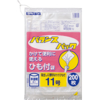 オルディ バランスパック規格袋ひも付１１号×１０ 半透明 幅２００×長