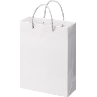 カウネット 紙袋 平紐 白 スタンダード Ｌ １パック（５０枚入