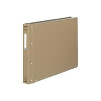 帳簿用バインダーMP B4ヨコ 200枚収容 総布貼 ハ−129 1冊