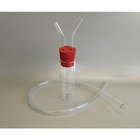 吸虫管(硼珪酸ガラス) 二重式 No.92 採集・標本用品 生物 1個