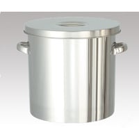 テーパー型フタ付きステンレスタンク 65L TP−ST−43 タンク(金属製) タンク(金属製) 1個