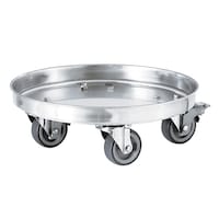 タンク運搬台車 φ330mm用(SUS・ウレタン車) KMS−33 タンク(金属製) タンク(金属製) 1個