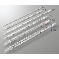 ビオラモディスポピペット ピーリング小分包装 25mL 赤 150本 2−4132−05 ピペット(メスピペット等) 1箱(50本入×3)