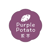 食品表示ラベル シール 紫芋 本体−縦26mm×横26mm 1冊(150枚) 41−10082 POPシール