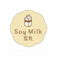 食品表示ラベル シール 豆乳 本体−縦26mm×横26mm 1冊(150枚) 41−10130 POPシール